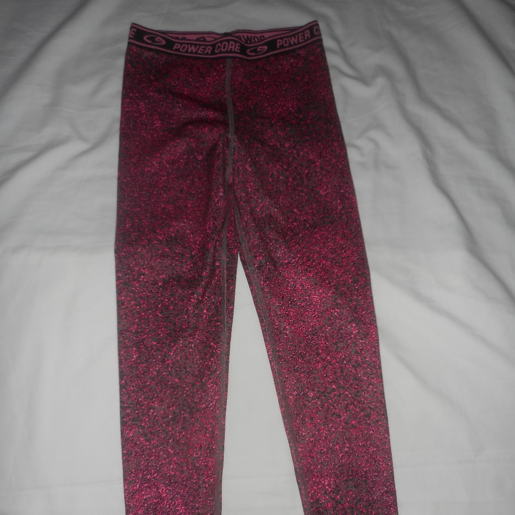 Champion Power Core PinkBlack Leggings
